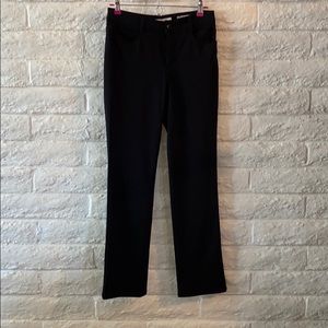 Black ponte pants